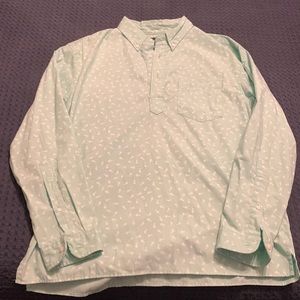 Chubbies- light green long sleeve men’s shirt - XL